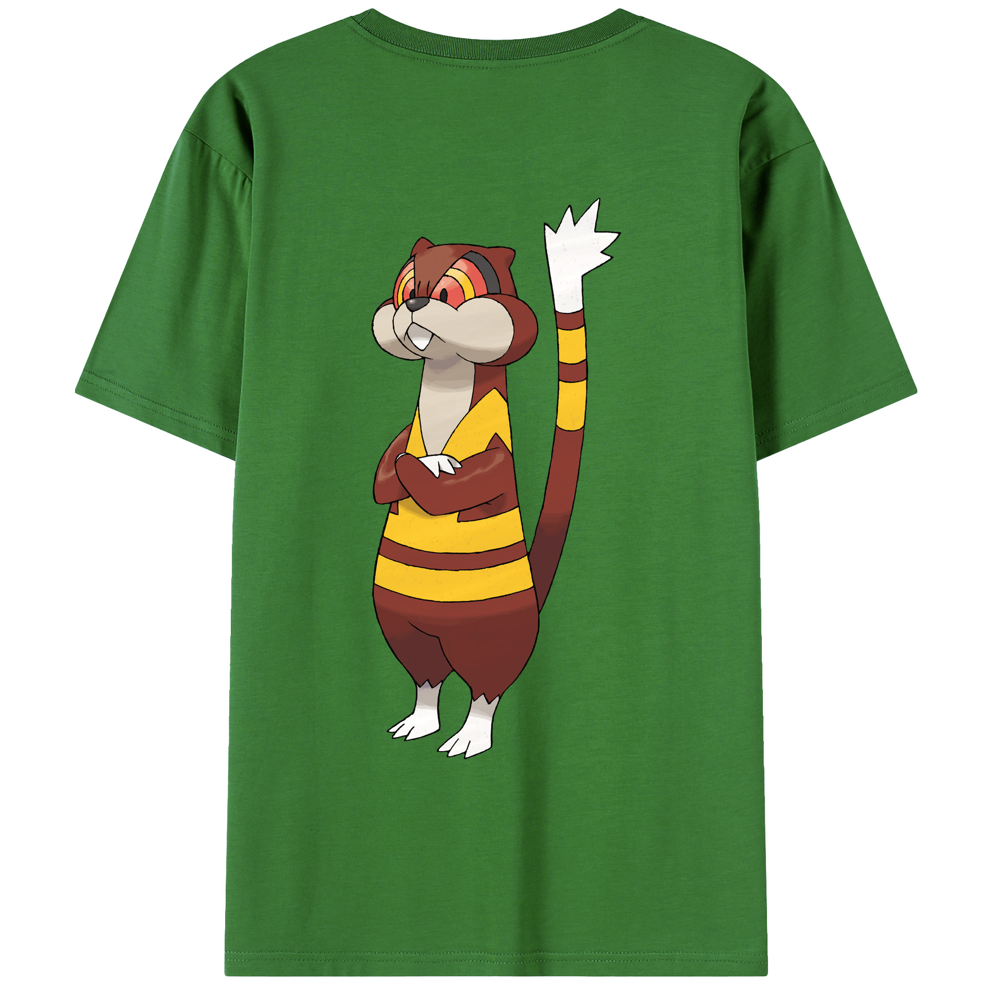 （画像用） ポケットモンスター Pokémon レディース半袖Tシャツ(バックプリント)